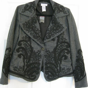 BEAUTIFUL WOOL BLEND JACKET NEW